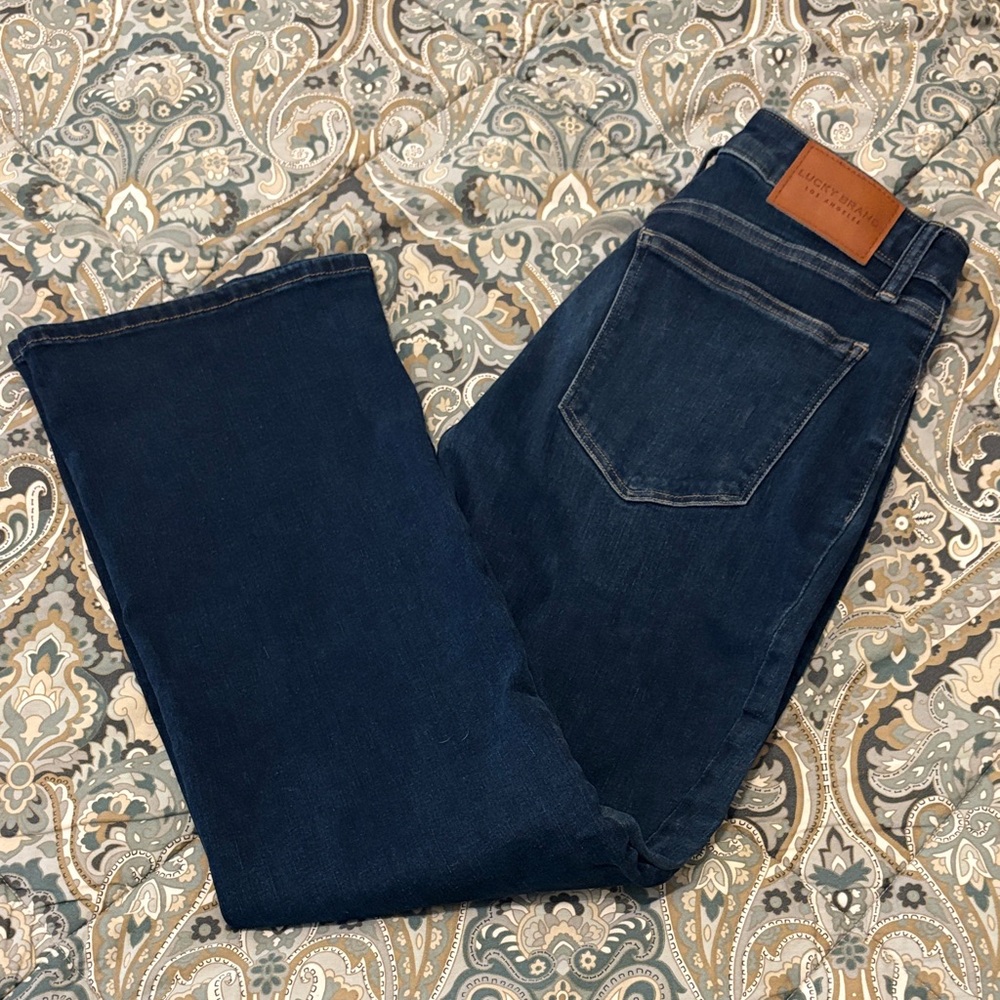 Lucky Brand Women's Dark Blue Boot Cut Jeans